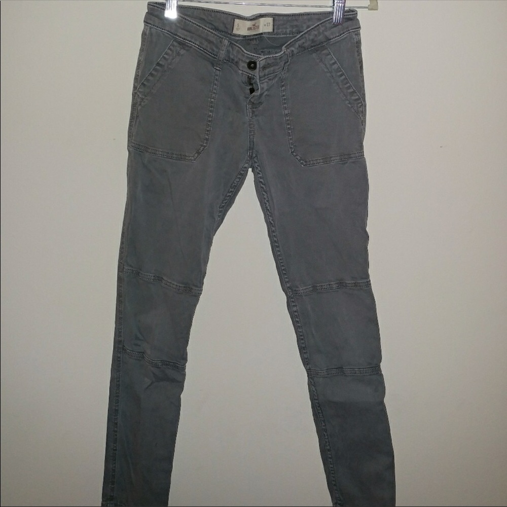 NWOT Dark Green Hollister Boot Leg Jeans